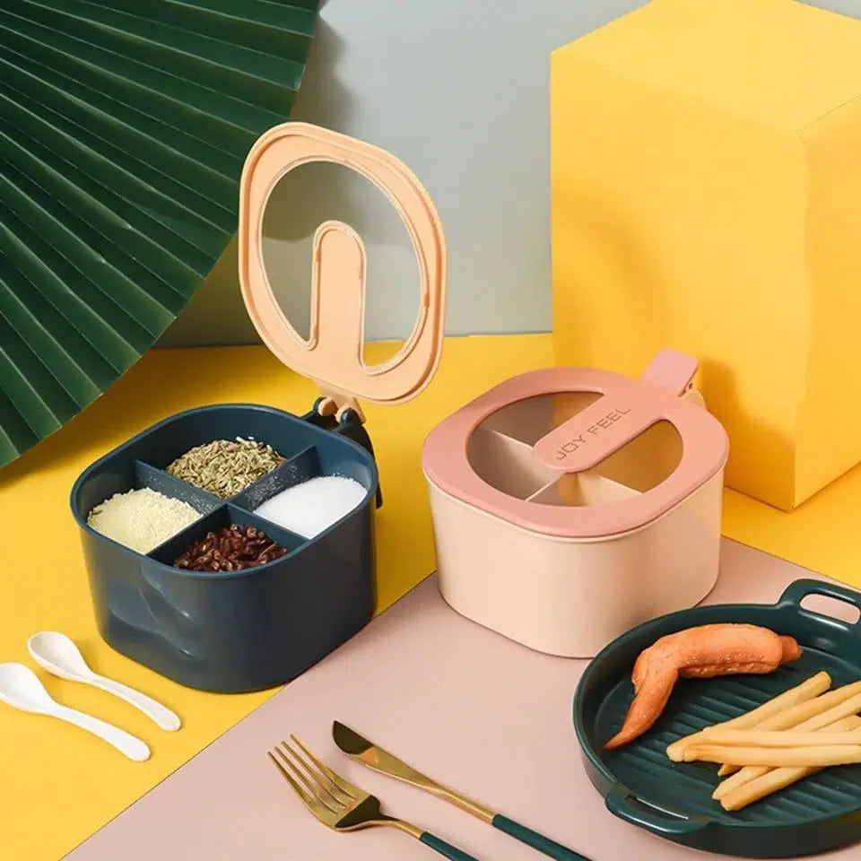 4 Compartment Spice Box