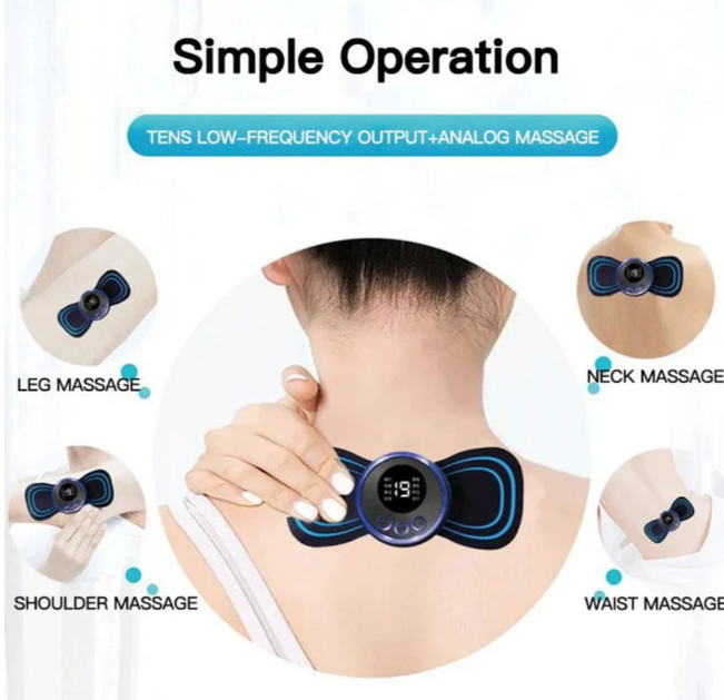 MINI ELECTRIC EMS MASSAGER FOR MUSCLES RELAXATION